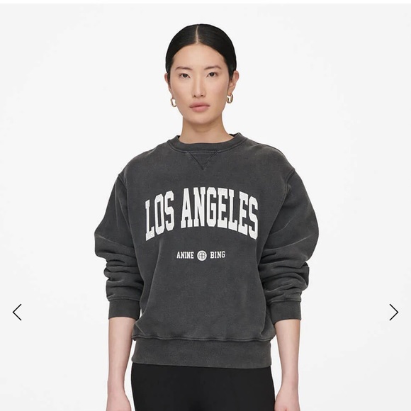Anine Bing Sweaters - Anine Bing Los Angeles Ramona Sweatshirt